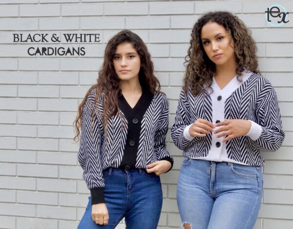 Black & White Cardigans
