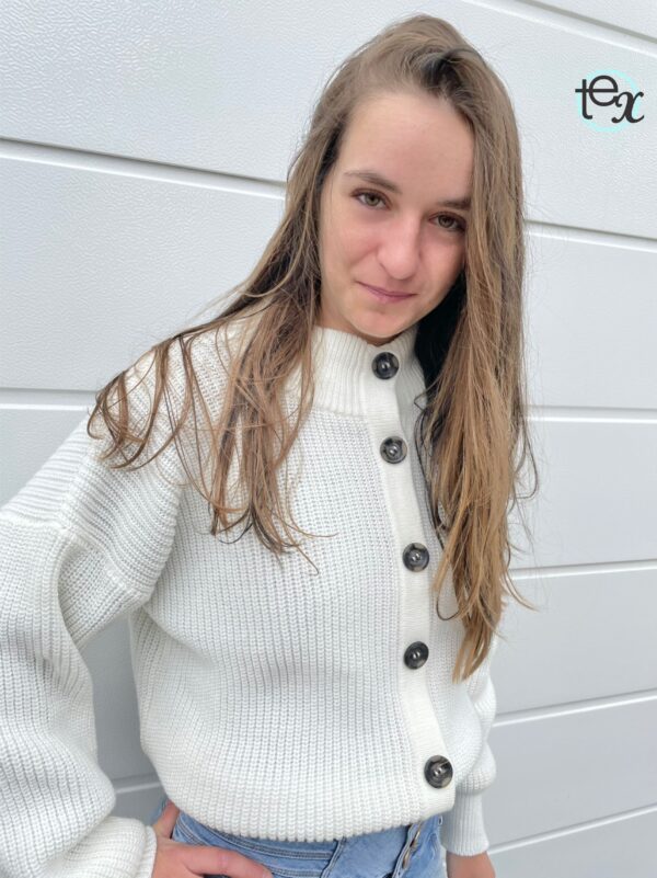 High Neck Cardigan