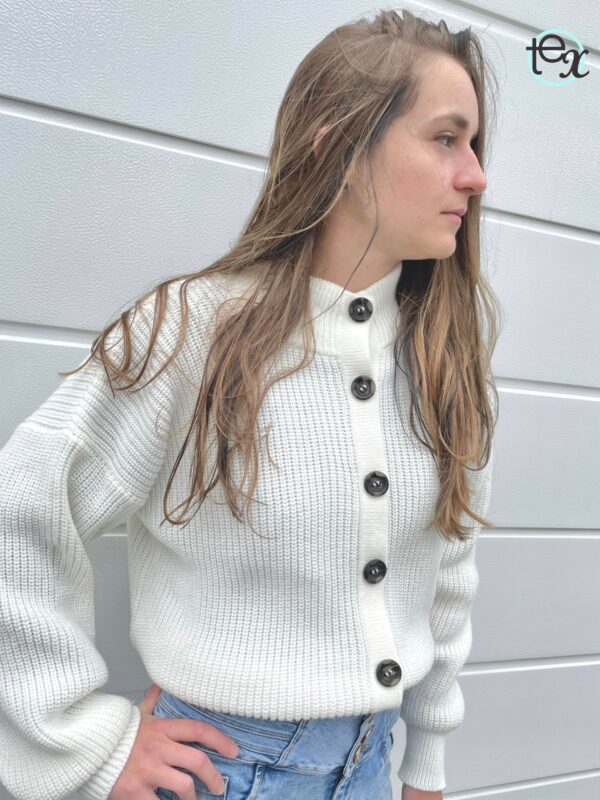 High Neck Cardigan - Image 2