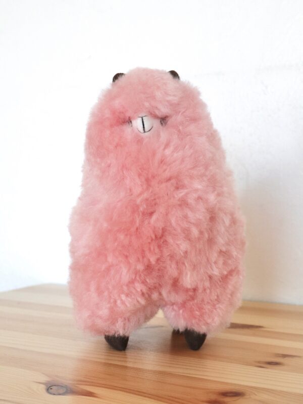 Alpaca 9” (beige, white, gray, brown, pink, coffee, mixed) - 100% Alpaca Fur - Image 6