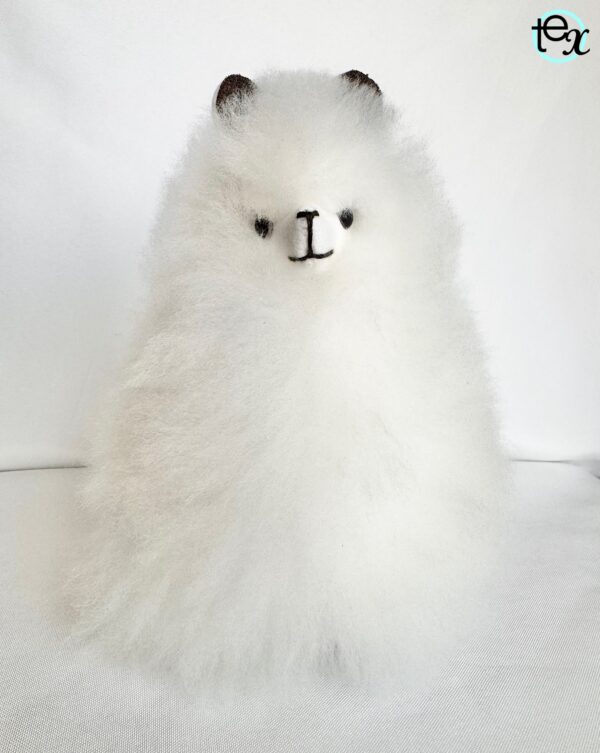 Alpaca 9” (beige, white, gray, brown, pink, coffee, mixed) - 100% Alpaca Fur - Image 15