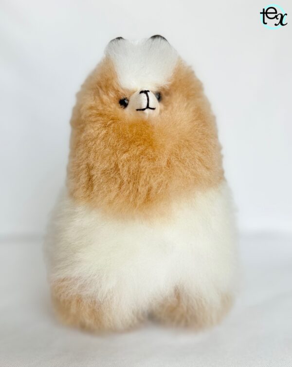 Alpaca 9” (beige, white, gray, brown, pink, coffee, mixed) - 100% Alpaca Fur - Image 5