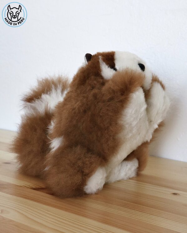 Squirrel - 100% Alpaca Fur - Image 2