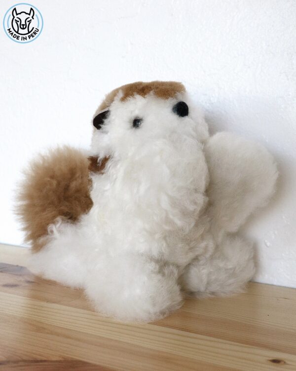 Squirrel - 100% Alpaca Fur - Image 4