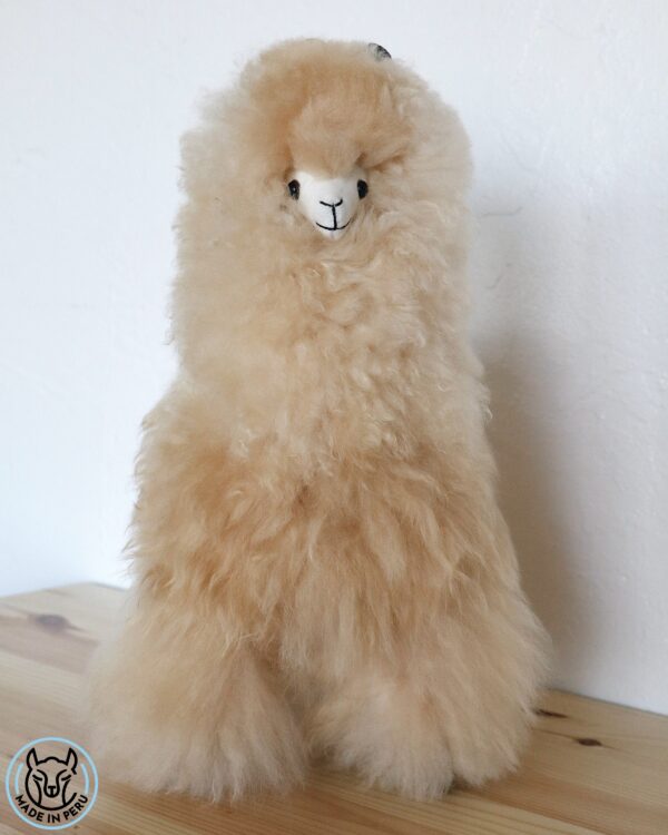Alpaca 12” (beige, white, brown, pink, mixed) - 100% Alpaca Fur