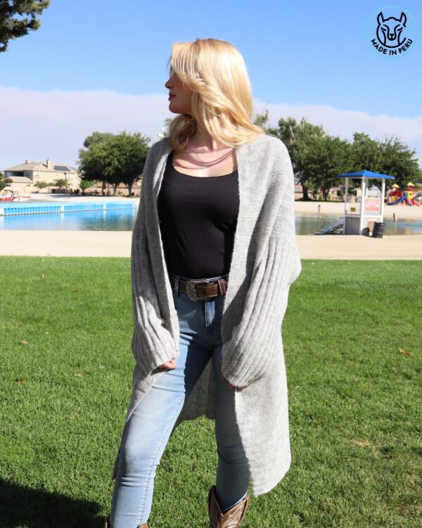 Baby Alpaca Cardigan - Image 3