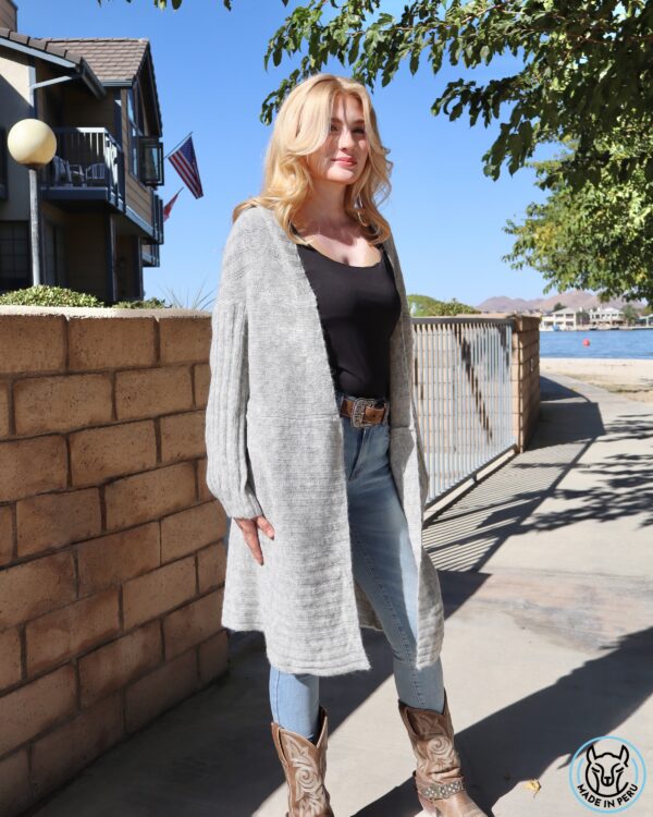 Baby Alpaca Cardigan - Image 2