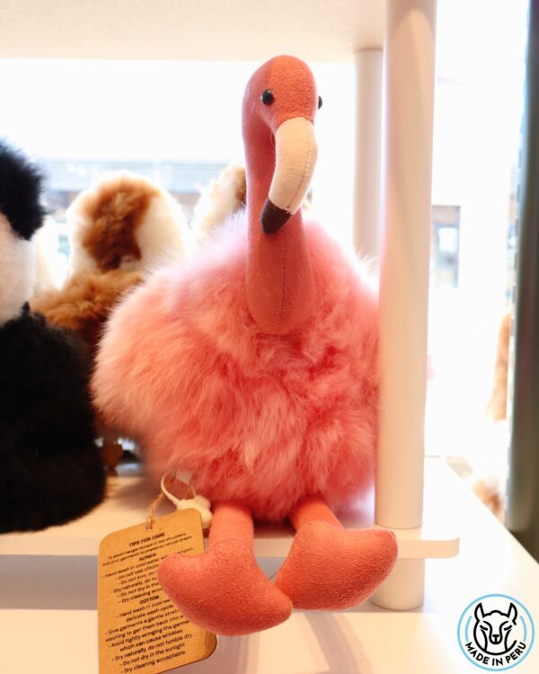 Flamingo - 100% Alpaca Fur - Image 2