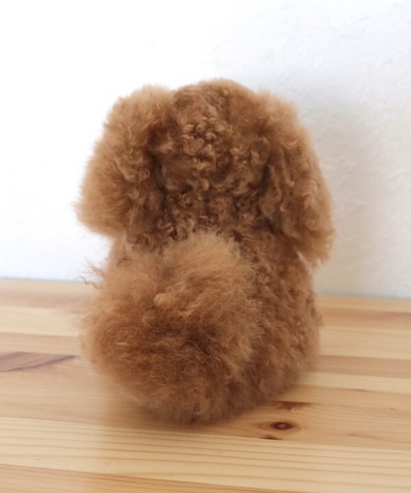 Puppy (white, brown, mixed) - 100% Alpaca Fur - Image 5