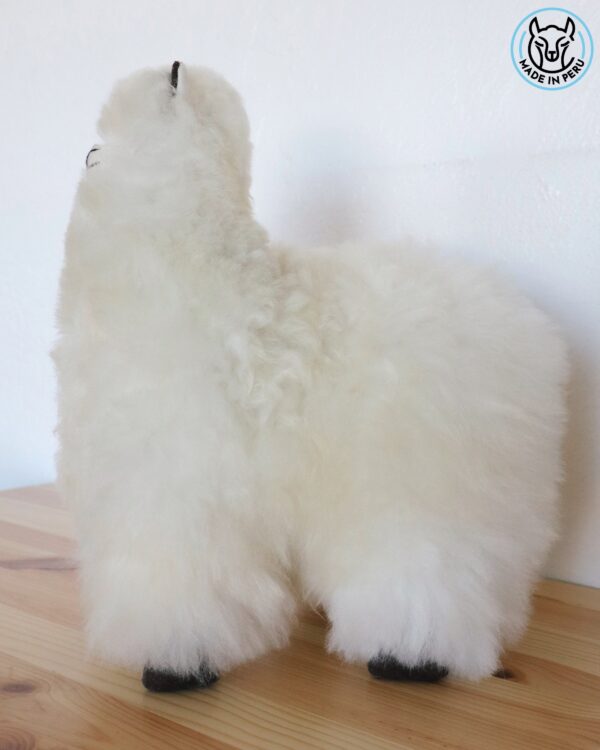 Alpaca 12” (beige, white, brown, pink, mixed) - 100% Alpaca Fur - Image 5