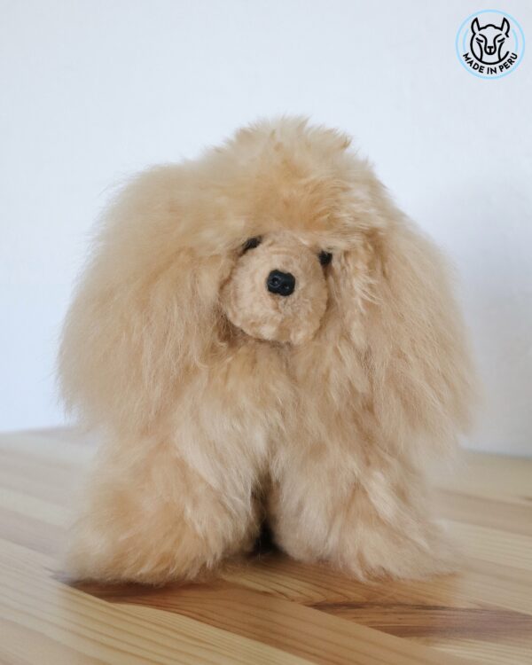 Puppy (white, brown, mixed) - 100% Alpaca Fur