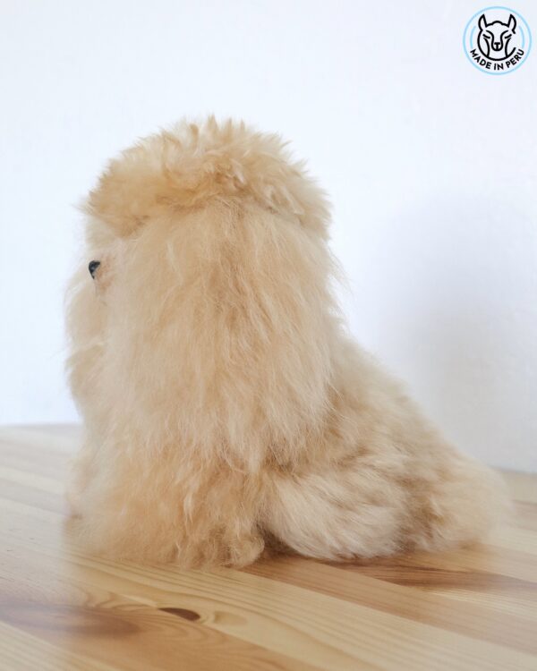 Puppy (white, brown, mixed) - 100% Alpaca Fur - Image 7