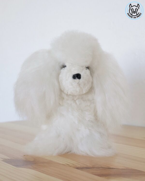 Puppy (white, brown, mixed) - 100% Alpaca Fur - Image 6