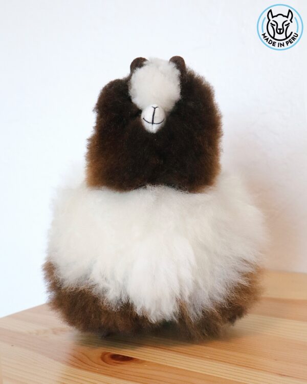 Alpaca 9” (beige, white, gray, brown, pink, coffee, mixed) - 100% Alpaca Fur - Image 3