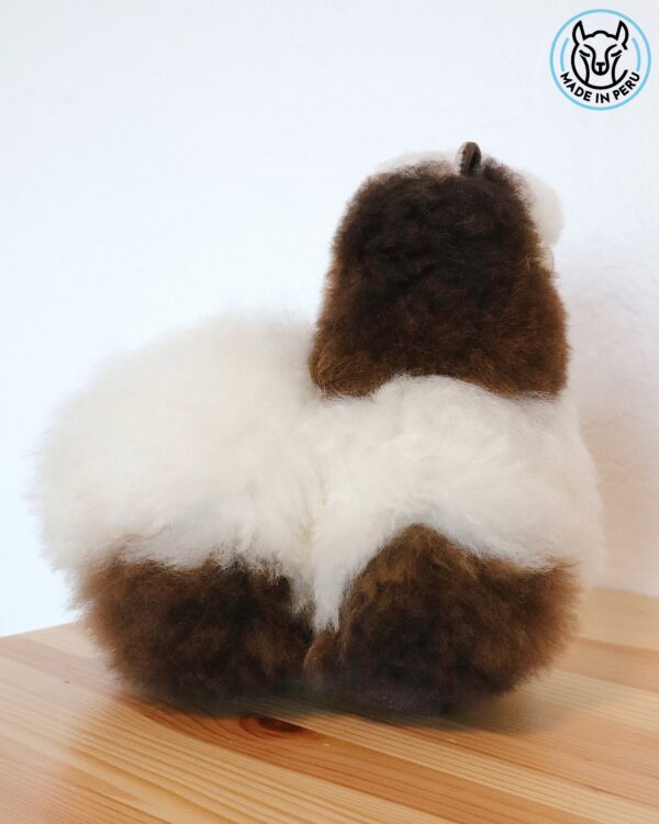 Alpaca 9” (beige, white, gray, brown, pink, coffee, mixed) - 100% Alpaca Fur - Image 4