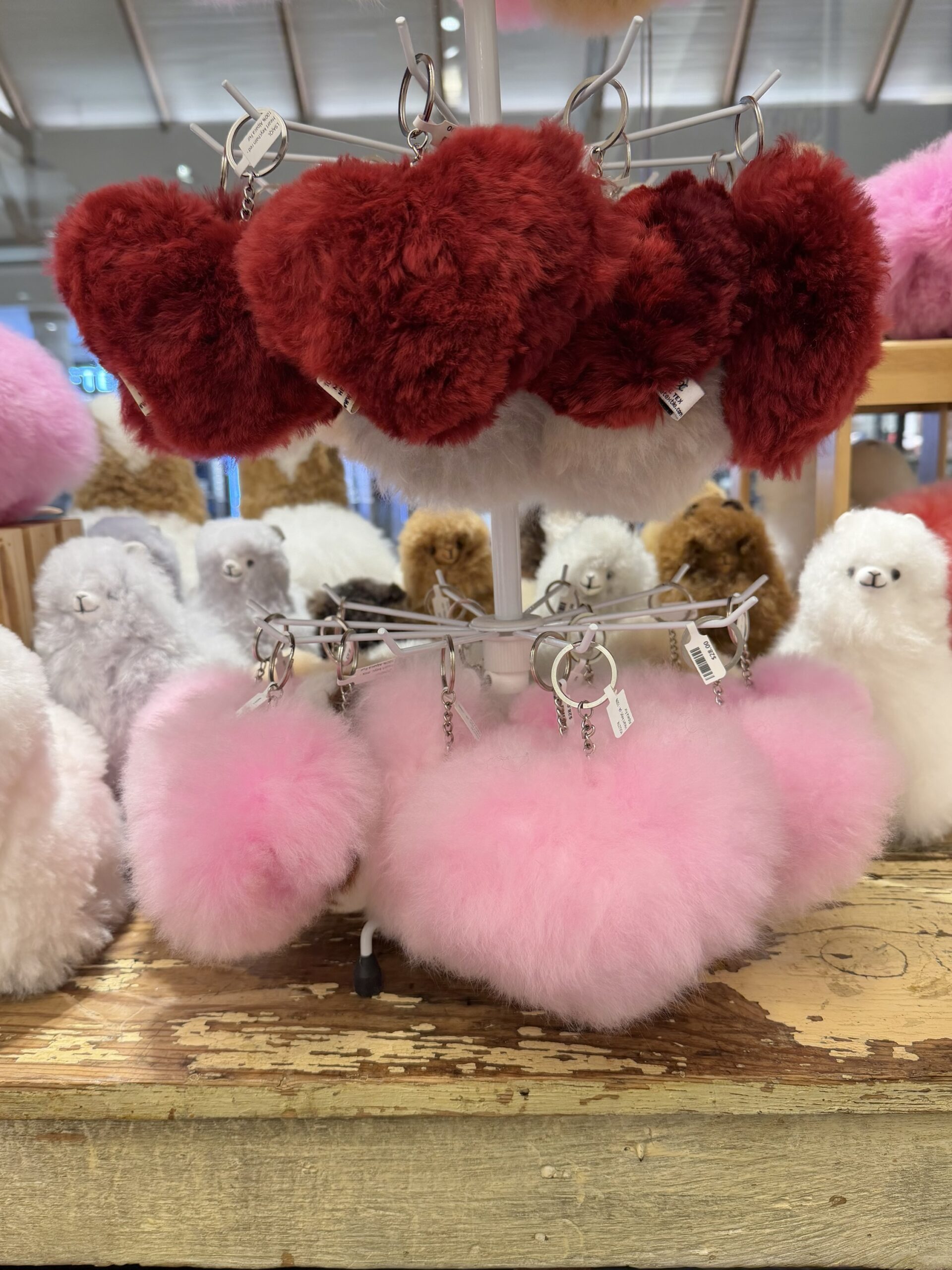 Heart - 100% Alpaca Fur