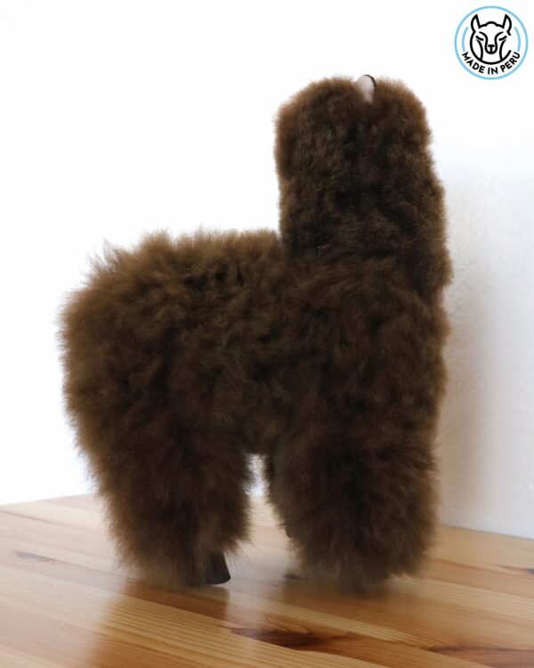 Alpaca 12” (beige, white, brown, pink, mixed) - 100% Alpaca Fur - Image 8