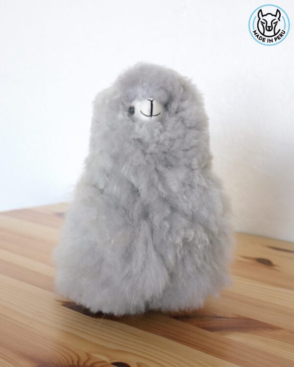 Alpaca 8” (beige, brown, white, pink, gray, light brown) - 100% Alpaca Fur - Image 2