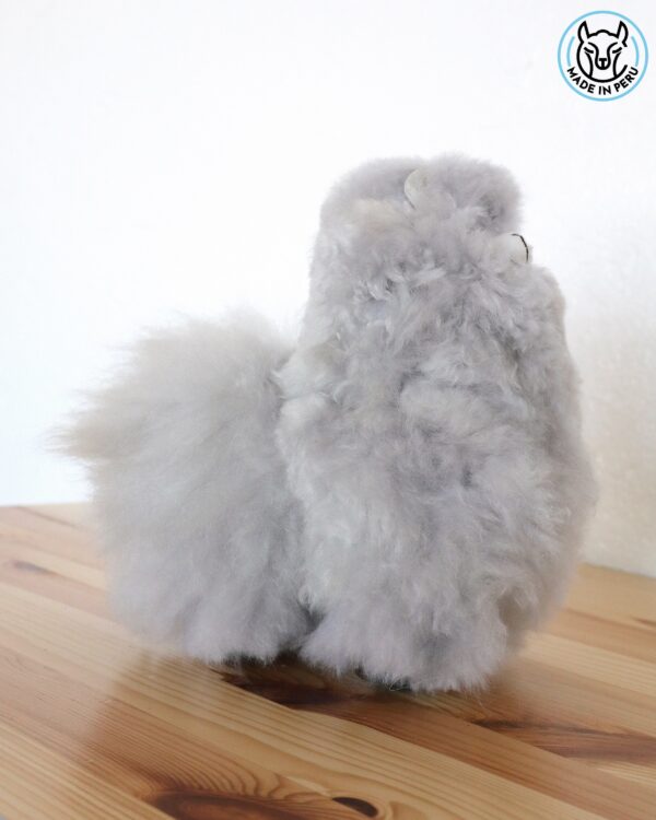 Alpaca 8” (beige, brown, white, pink, gray, light brown) - 100% Alpaca Fur - Image 12